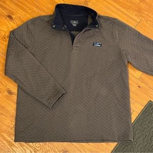 L.L. Bean Quilted Sweater